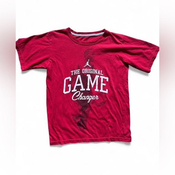 Jordan Other - Jordan Boys Red Short Sleeved Graphic T-Shirt Size Medium